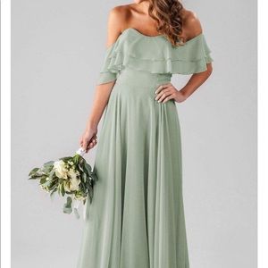 Sage Kennedy Blue Dress